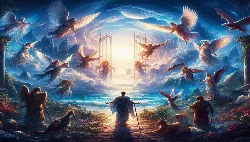 Cântec Sus la Poarta Raiului