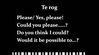 Lecția de engleză pentru copii-conversația