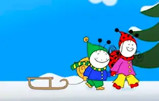 bobita si buburaza Craciunul