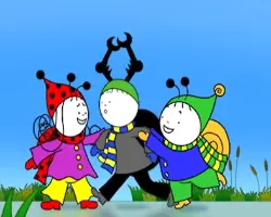 Bobiţă şi Buburuză- Vendel la Patinaj