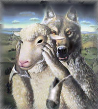 Fabula -Lupul moralist