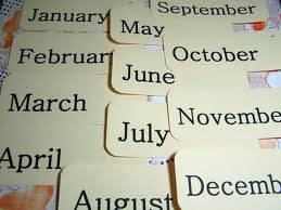 Poezia -Lunile anului