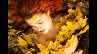 Frunze ruginii cad pe cărări