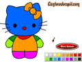 Hello Kitty de Colorat