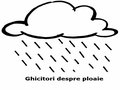 Ghicitori despre ploaie pentru copii