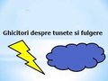 Ghicitori despre tunete și fulgere