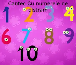 cantec cu numerele ne distram