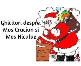 Ghicitori despre Moș Crăciun și Moș Niculae