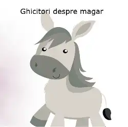 Ghicitori despre Măgar