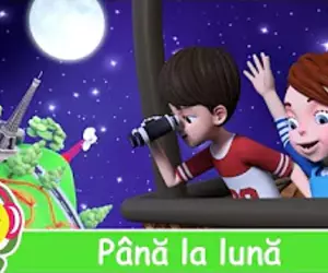 cantec pana la luna
