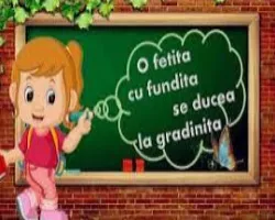 O fetiță cu fundiță - Poezie de grădiniță