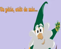 Un pitic atât de mic -poezie de grădiniță