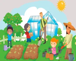 În Grădina de legume -Emilia Căldăraru