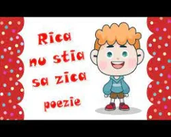 Poezia Rică nu știa să zică