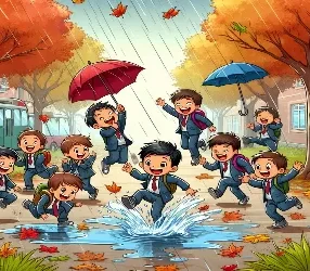 Sărim în băltoace