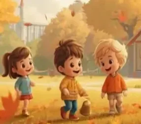 Azi avem serbare! Toamna a venit!