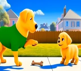 Cățelușul și prietenii