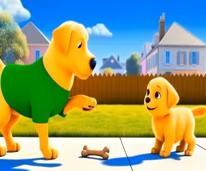 Cățelușul și prietenii