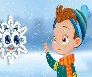 Eu și-un fulgușor de nea