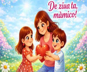 cantec de ziua ta, mamico -cantec de primavara